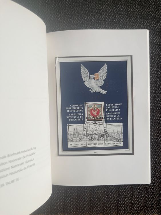 Timbres poste suisse 1995, série complète bloc de 4 oblitéré | Kaufen