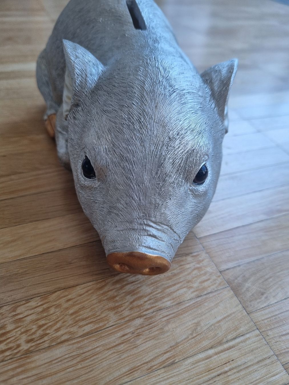 Spardosen: Zwei Sparschweine silberfarben Set  – Neu (gemäss Beschreibung) aus Pfäffikon ZH von Nick72 4
