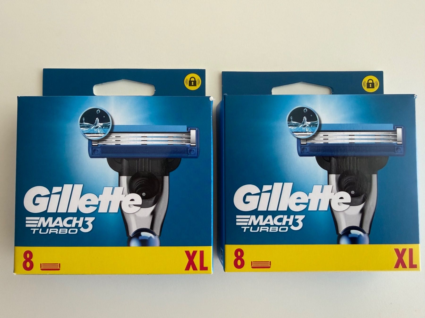 Gillette Rasoi & Lamette da barba: Gillette Mach3 Turbo, 16 pcs – Nuovo e nell'imballaggio originale da St-Gingolph venduto da GoldenKeys