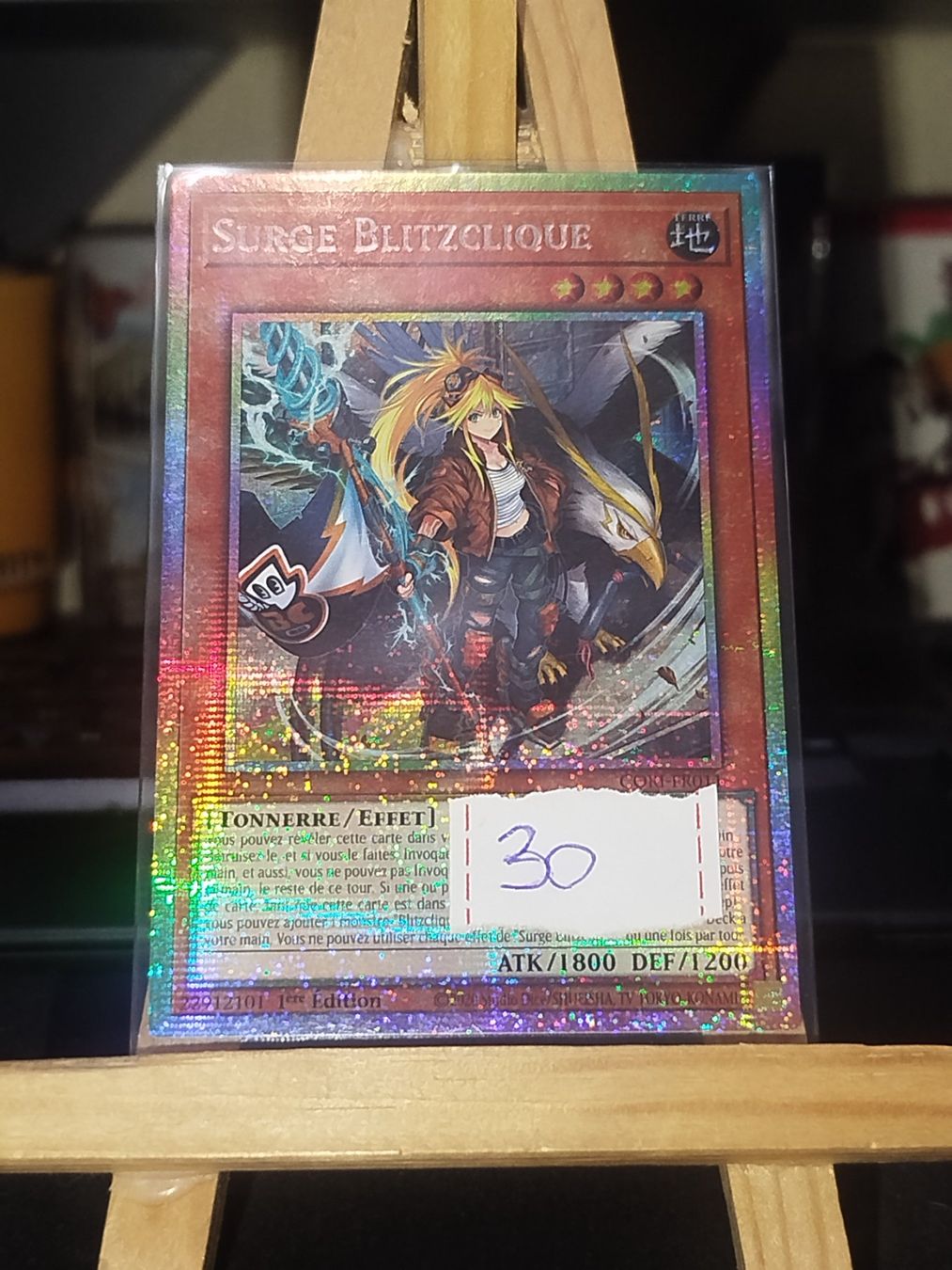 Yugioh Carte collezionabili: Carte Yu-Gi-Oh Surge Blitzclique 1ère Edition – Nuovo e nell'imballaggio originale da Aigle venduto da m.13