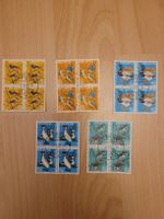 Briefmarken Helvetia Vögel Enten 4er Block