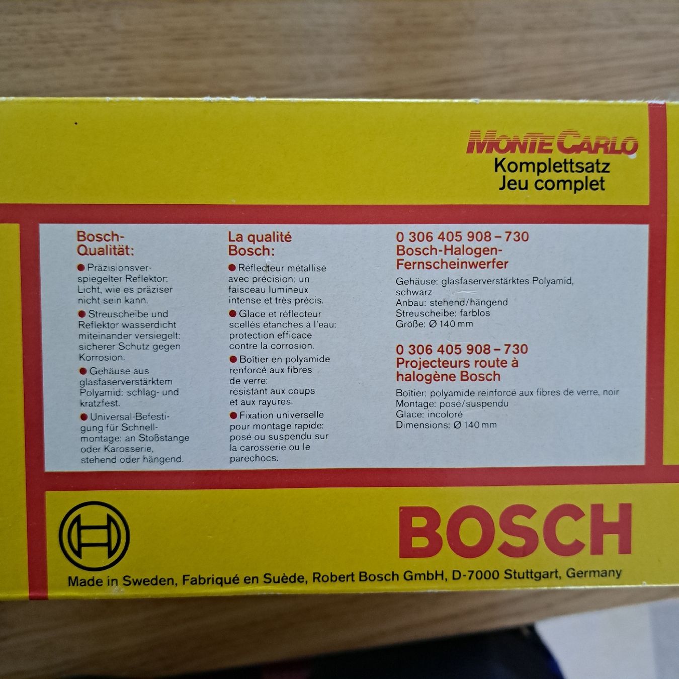 Bosch Tutti pezzi di ricambio auto: kit projecteur 12v Bosch – Nuovo e nell'imballaggio originale da Saulcy venduto da m.w94 3