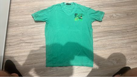 T-Shirt Grün mit Brusttasche Grösse L gebraucht