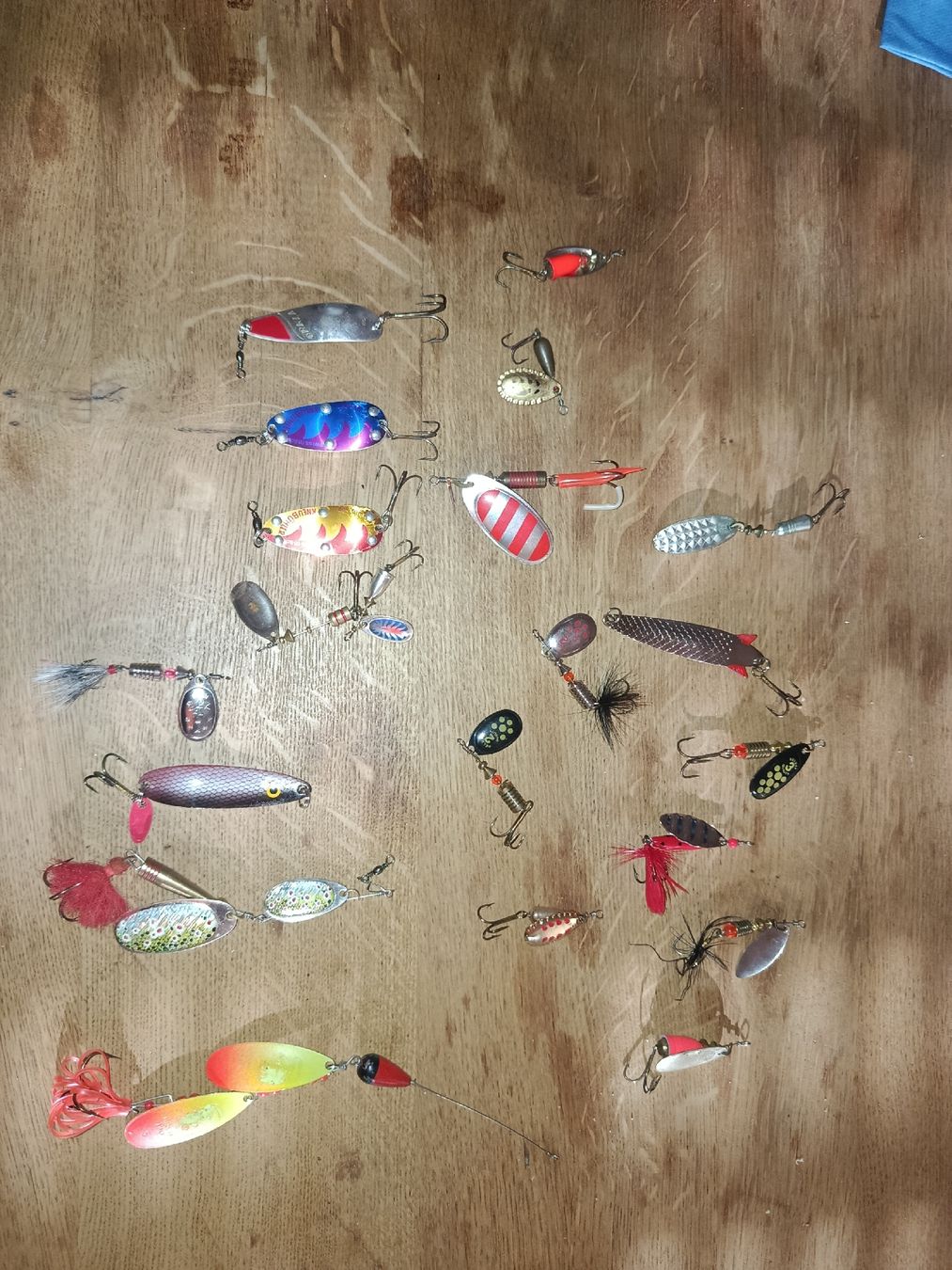 Köder: Grosses Angelköder-Set – Spinner & Blinker – Forelle, Barsch – Gebraucht aus Unterseen von Inf_6lxm 2