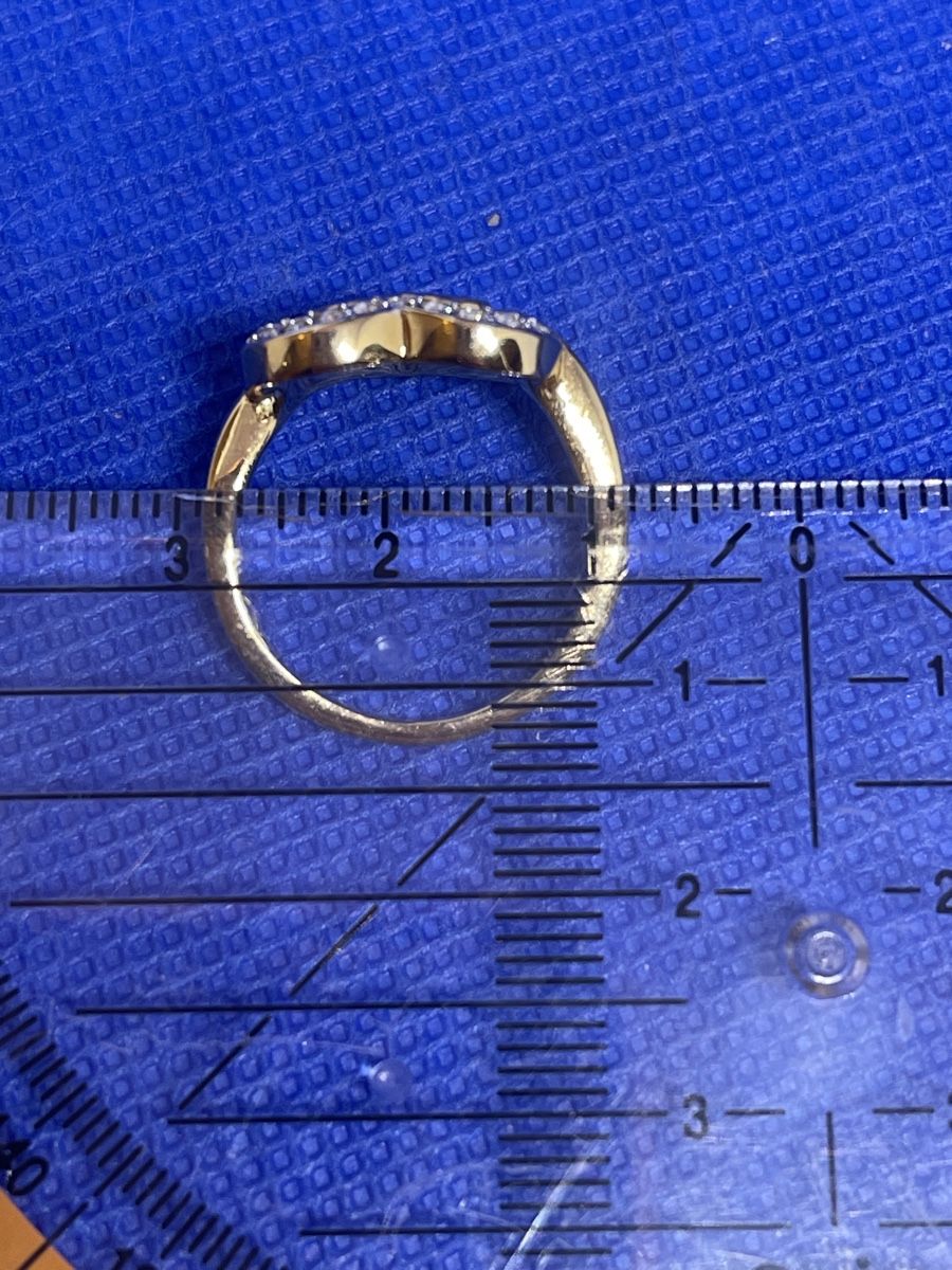 Swarovski Anelli: Original Swarovski Herz Ring wunderschön 💍 – Usato da Zürich venduto da Hamaster 7
