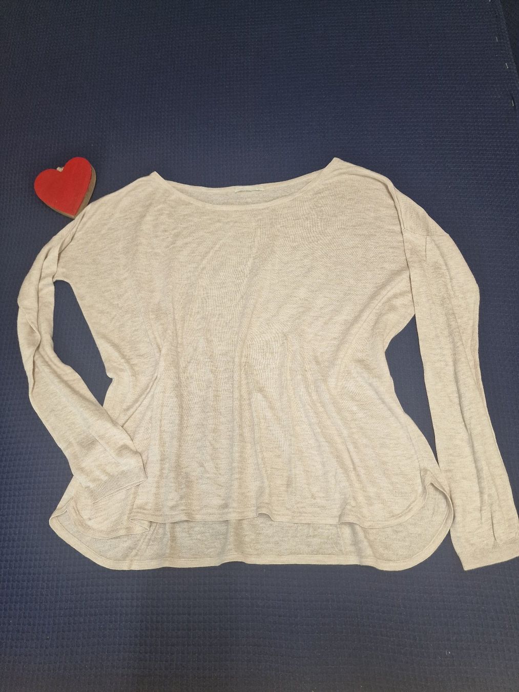 H&M Maglioni & Felpe: Damen Pullover H&M Basic beige guter Zustand – Usato da Meierskappel venduto da HeartWear