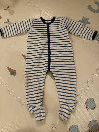Petit bateau pyjama velours 86cm