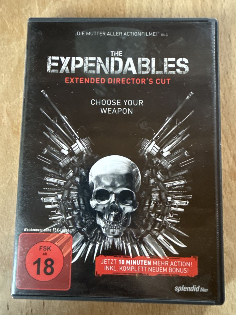 Alle DVDs: DVD the Expendables – Gebraucht aus Dettighofen (Lengwil) von Dolol