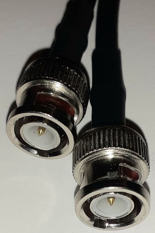 1,5 Meter BNC Koaxkabel 50 Ohm RG58 mit 2 x BNC Stecker (Neu und ...