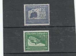 DEUTSCHES REICH 1938 **/  * HAFTSPUR FLUGPOST