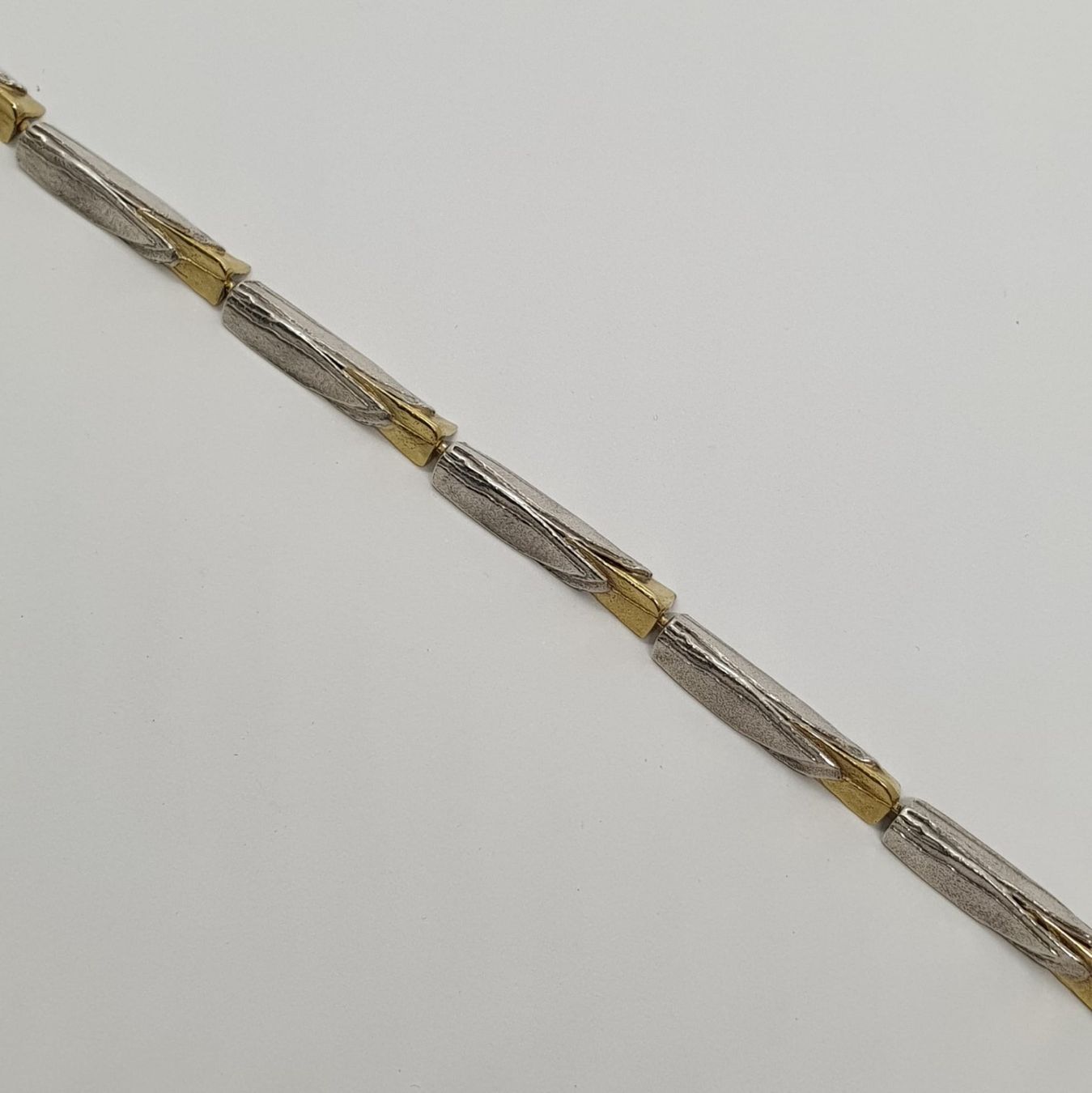 Catenine: Echt 18K Gold & Silber Collier – Usato da Luzern venduto da Luzern-Goldhaus 1