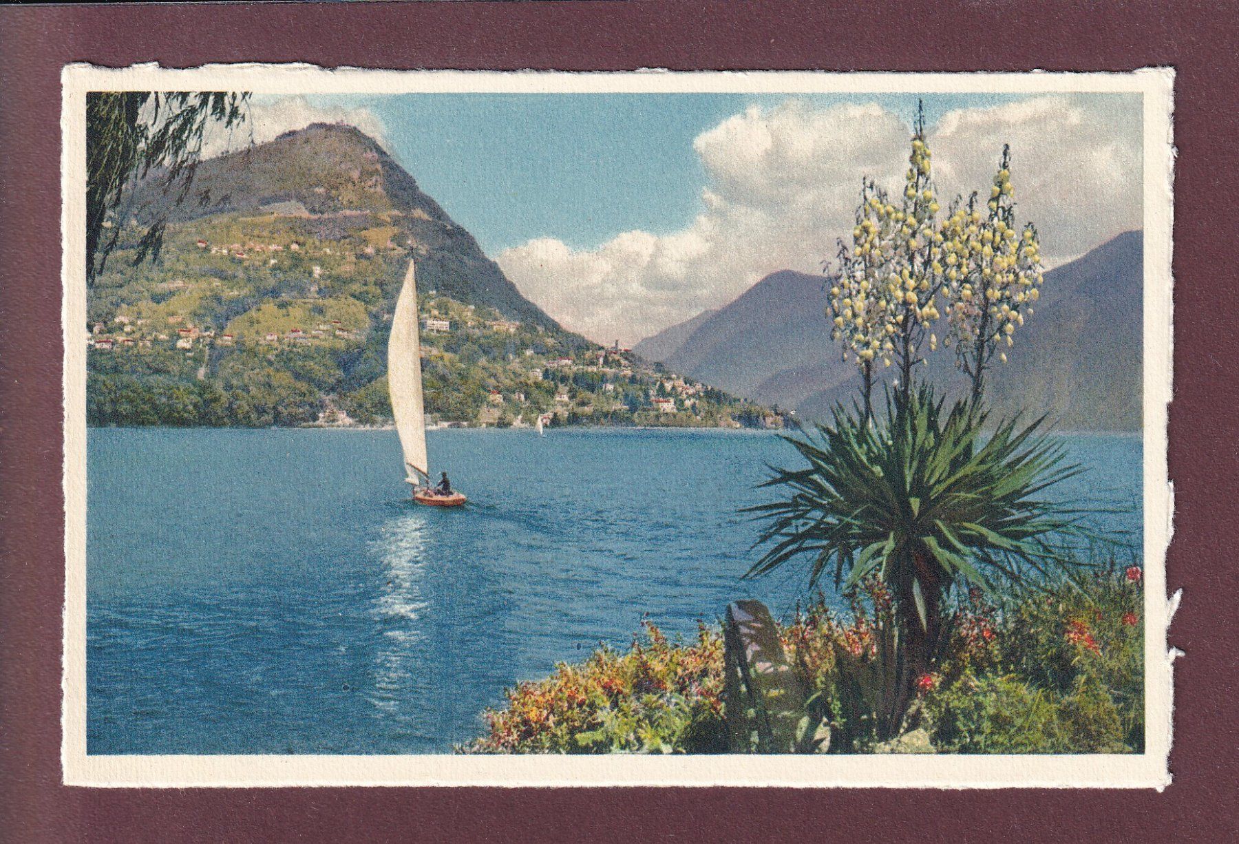 Cartoline postali: LUGANO - Monte Brè – Usato da Pully venduto da nicecards