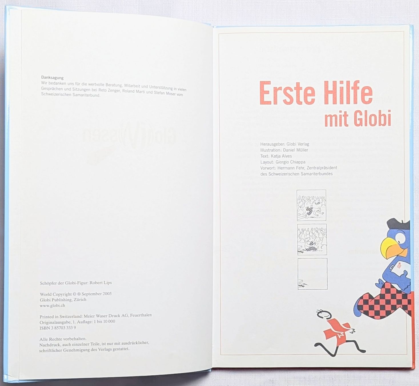 Comics: Erste Hilfe mit Globi - 1.Auflage 2005 – Neu (gemäss Beschreibung) aus Wängi von ABIZONE-86 1