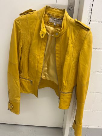 Karen Miillen Soft Leather Jacket Size 40