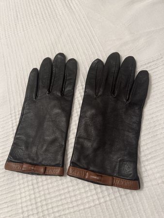 NEUWERTIG***RALPH LAUREN LEDER HANDSCHUHE***