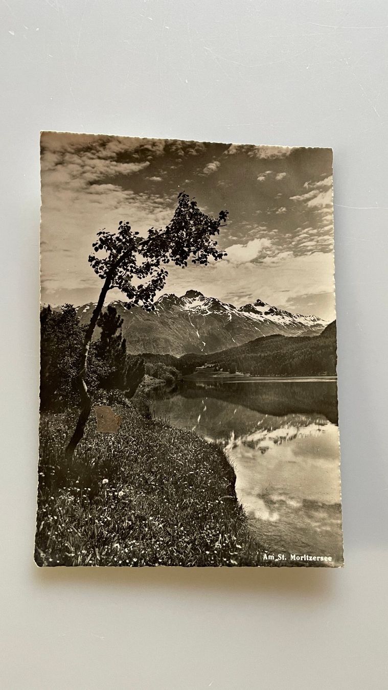 Cartoline postali: Am St. Moritzersee ok – Usato da Glattfelden venduto da cybermaxx