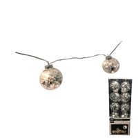 Lichterkette 10 Led Christbaumkugeln