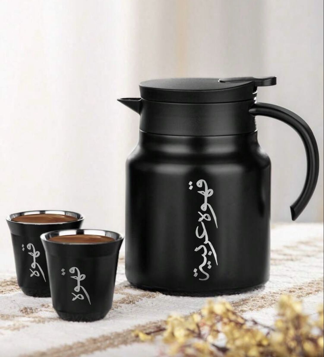 Théières: Thermo Kanne Set, Schwarz, Orientalisch – Neuf avec emballage d'origine à Emmenbrücke par ShopDirect 1