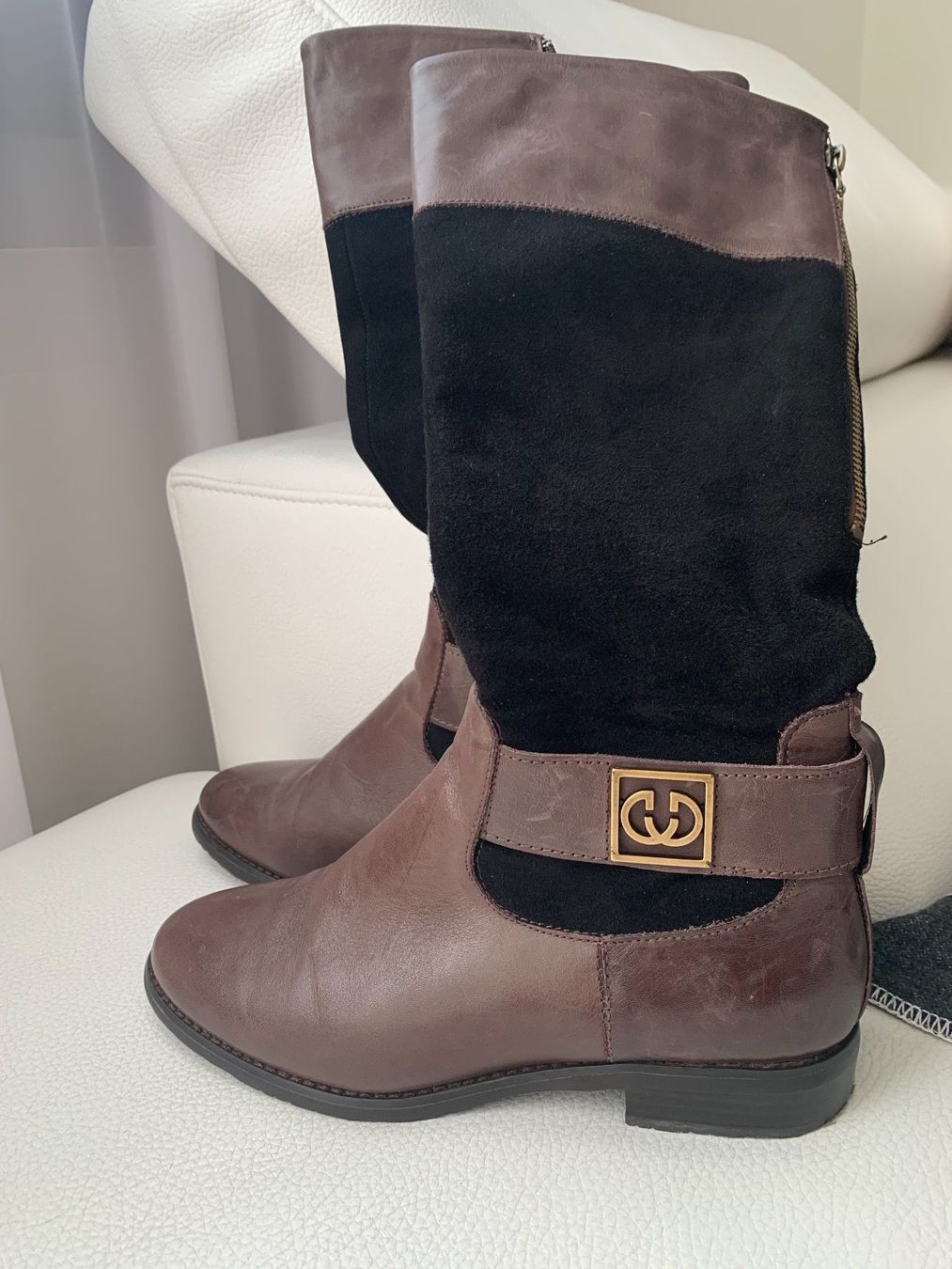 Gerry Weber Chaussures femmes: Damen leder Stiefel Gerry Weber – D'occasion à Nürensdorf par and_5tlm