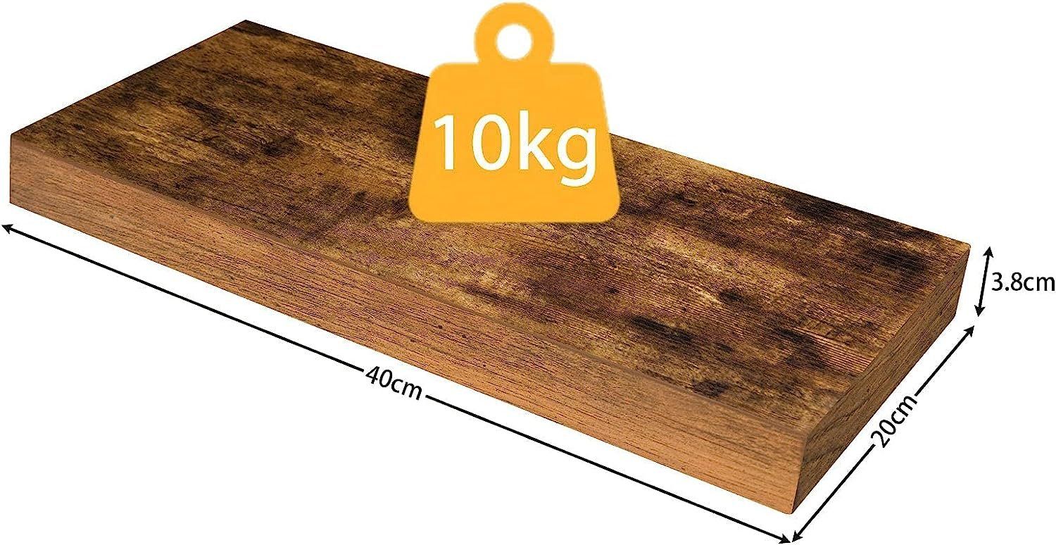 Scaffali: 2er-Set Wandregal, Schweberegal unsichtbare Halterungen 40cm – Nuovo e nell'imballaggio originale da Affoltern am Albis venduto da scrapbooking 2