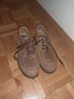Robuste Damen Arbeitsschuhe Gr. 36 Braun Leder