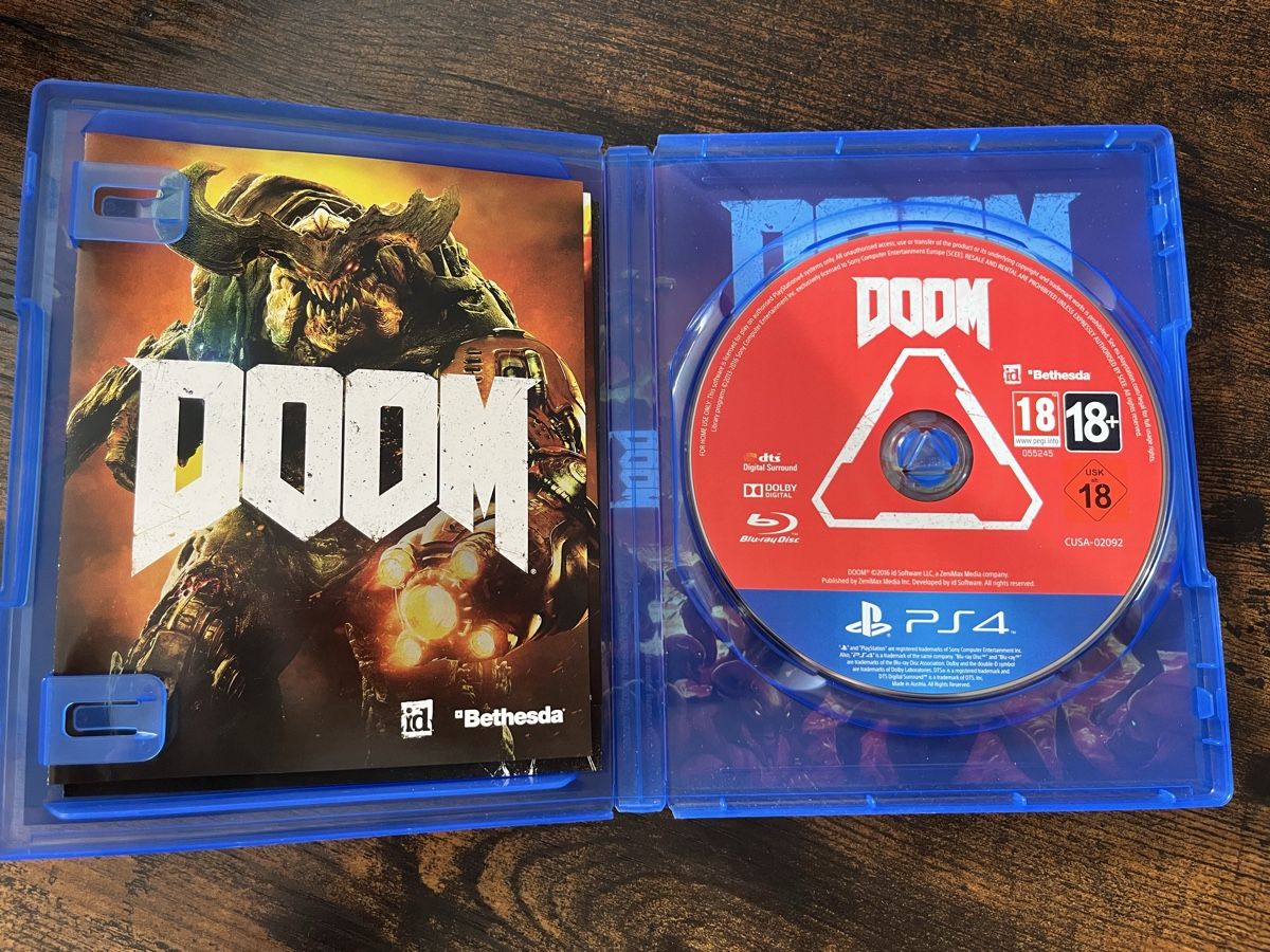 Sony Giochi: Doom PS4 – Usato da Zürich venduto da rtinise 2