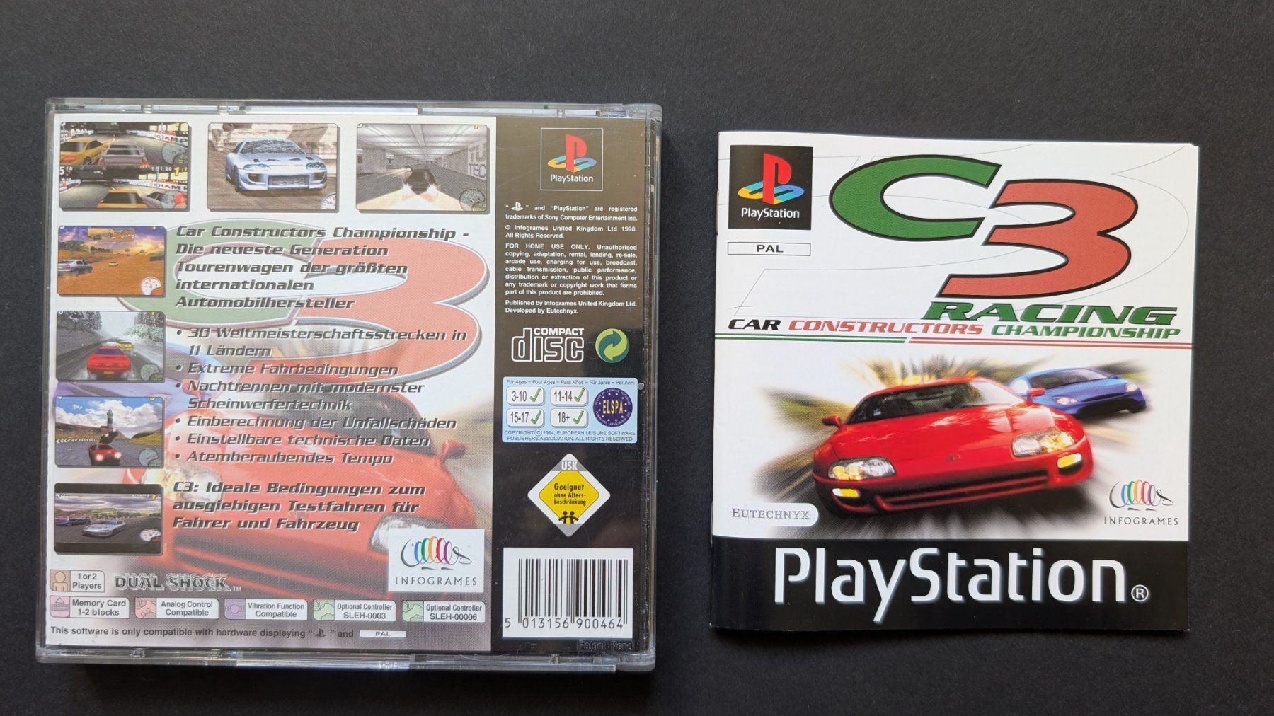 Jeux: C3 Racing | Playstation 1 | PS1 – D'occasion à Bottmingen par dan_c5wb 1