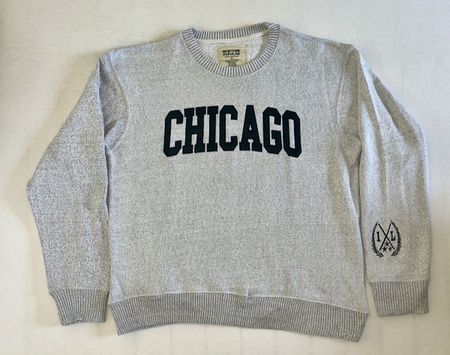 Chicago Pullover, Grau, Grösse M, Top Zustand