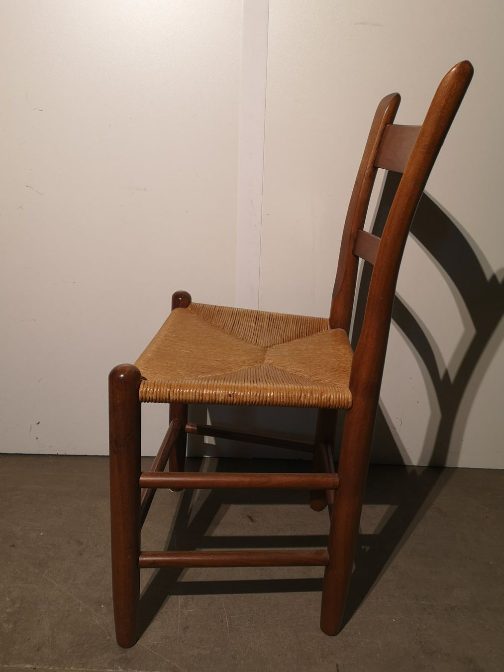 Stühle: 9er-Set Teak Dining-Chairs, Mid Century, Design Charles Webb – Gebraucht aus Solothurn von Sis_email 5