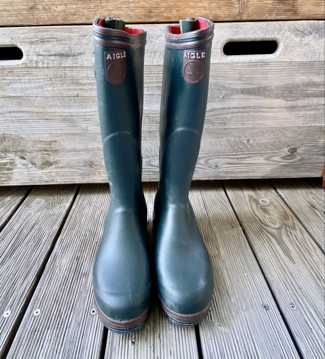 Scarpe da uomo: Jagd-, Fischerstiefel Aigle, Grösse 44 – Usato da Murten venduto da Defender10 3