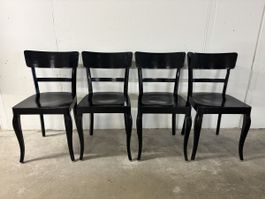 4er Set Gastrostühle