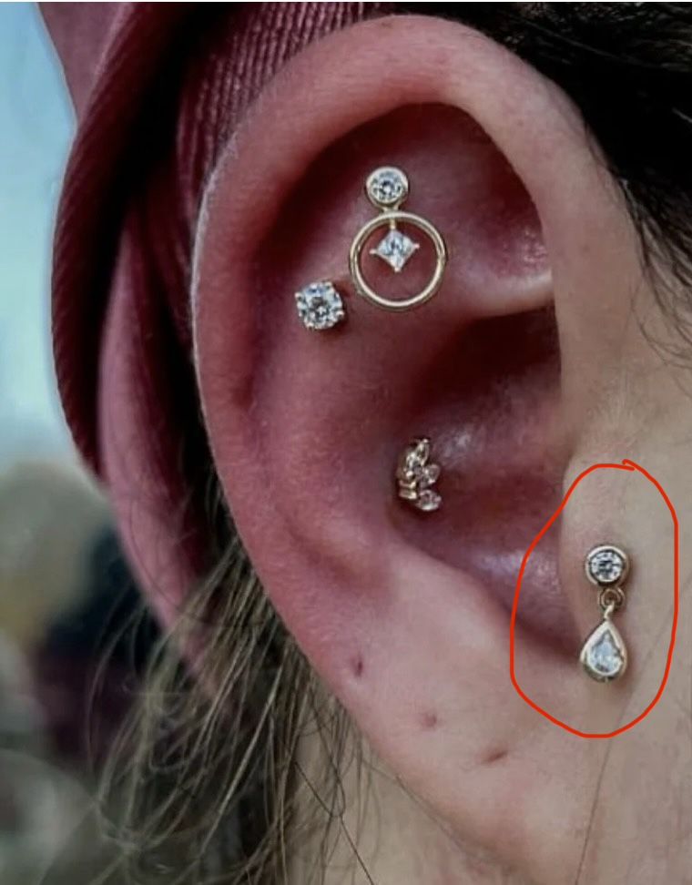 Gioielli per piercing: Junipurr piercing Ingrid - Or 14k – Nuovo (secondo la descrizione) da Morges venduto da melz_28