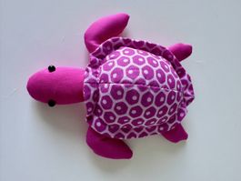 Pink Schildkröte Sandtier,, ideal als Sommer Deko