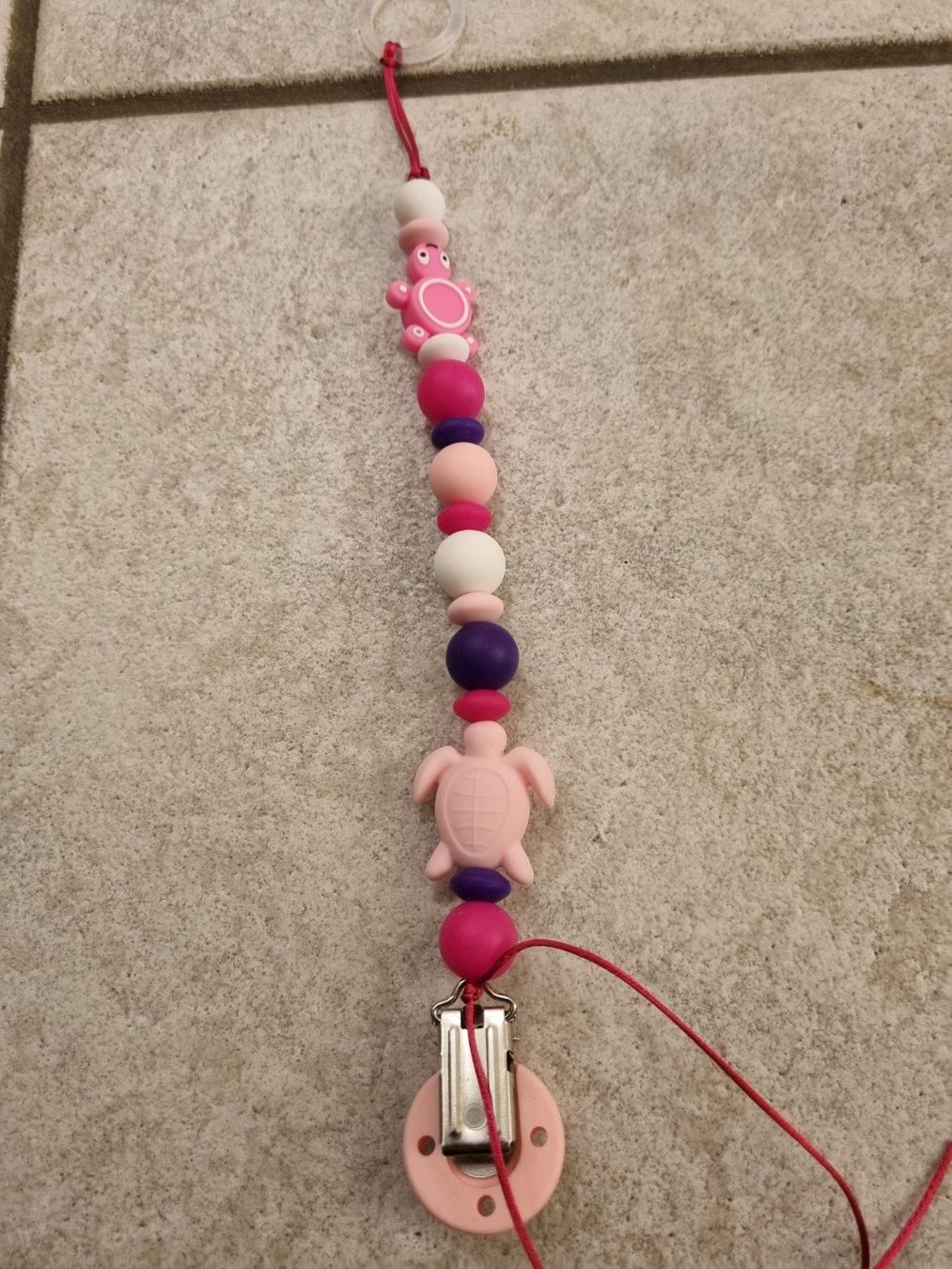 Catenine: Schnullerkette mit Adapter – Nuovo (secondo la descrizione) da Schönenwerd venduto da Chez_Mimi 1