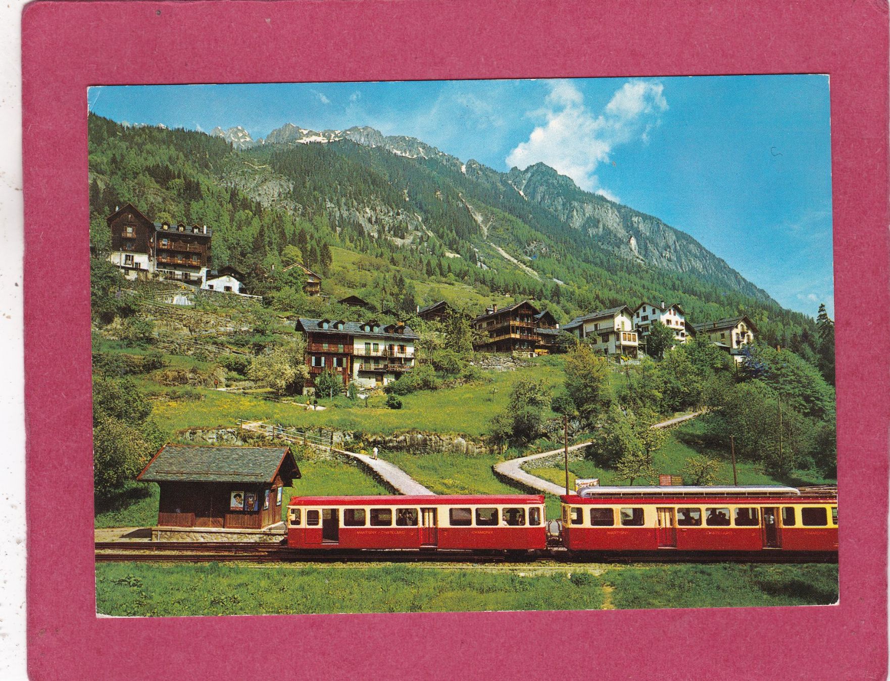 Cartoline postali: Les Marécottes Bahn 1968 – Usato da Herisau venduto da Lisegrat2008