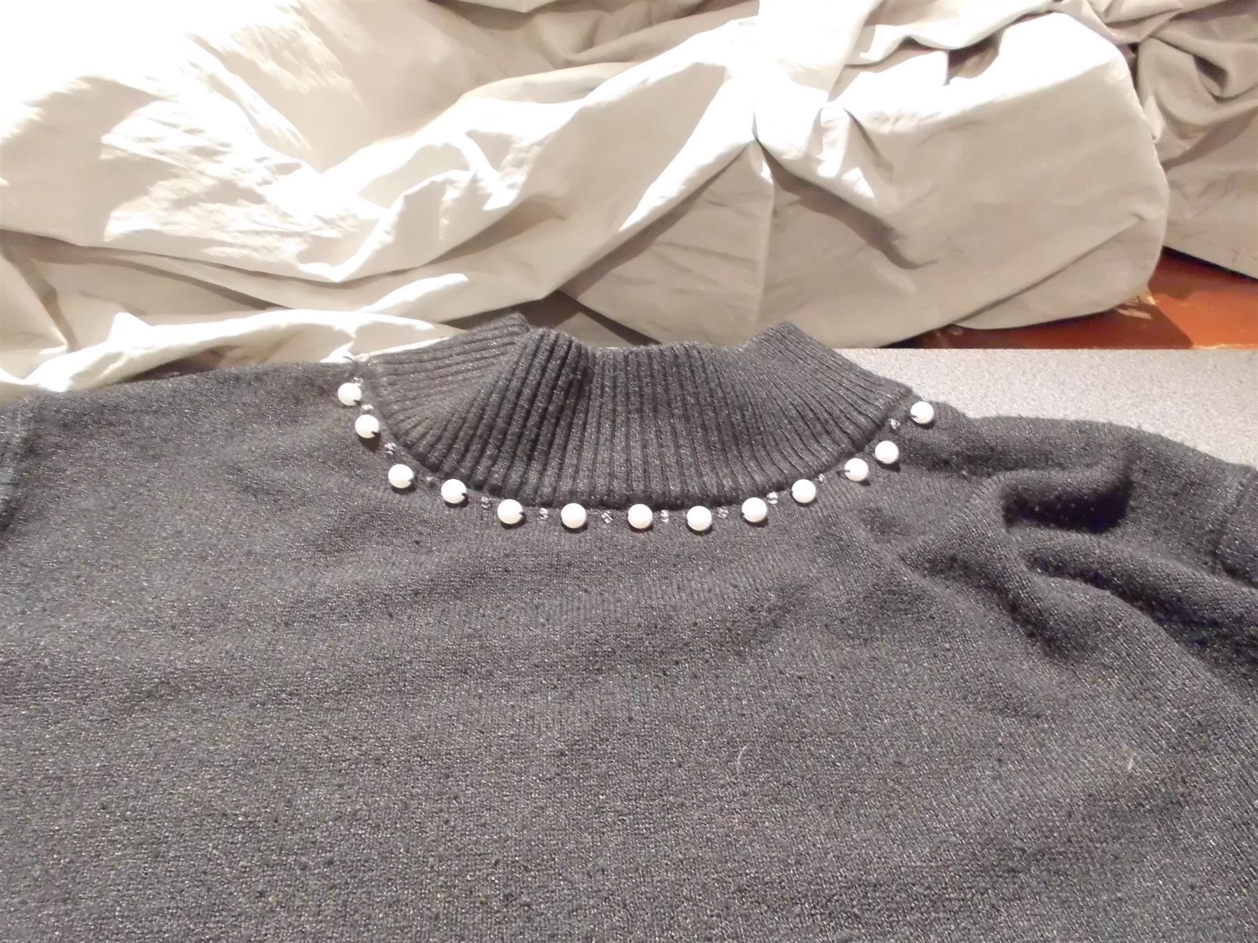 C&A Pullover & Sweatshirts: Pullover Grösse L, Canda C&A, schwarz/ve – Gebraucht aus Zürich von Motzkuh 1