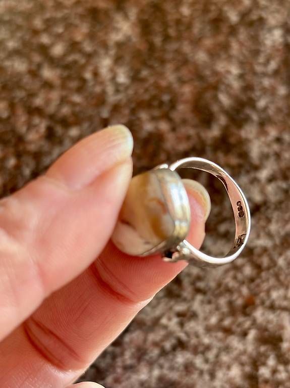 Ringe: Bague agate argent 925 – Neu (gemäss Beschreibung) aus Perroy von barballalla 1