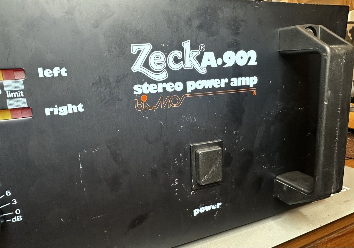 Amplificatori: Zeck Stereo Power Amp A 902 – Usato da Zürich venduto da deftwow 2