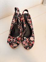 Rainbow Sandalen, Blumendesign, Grösse 39, Wie Neu!