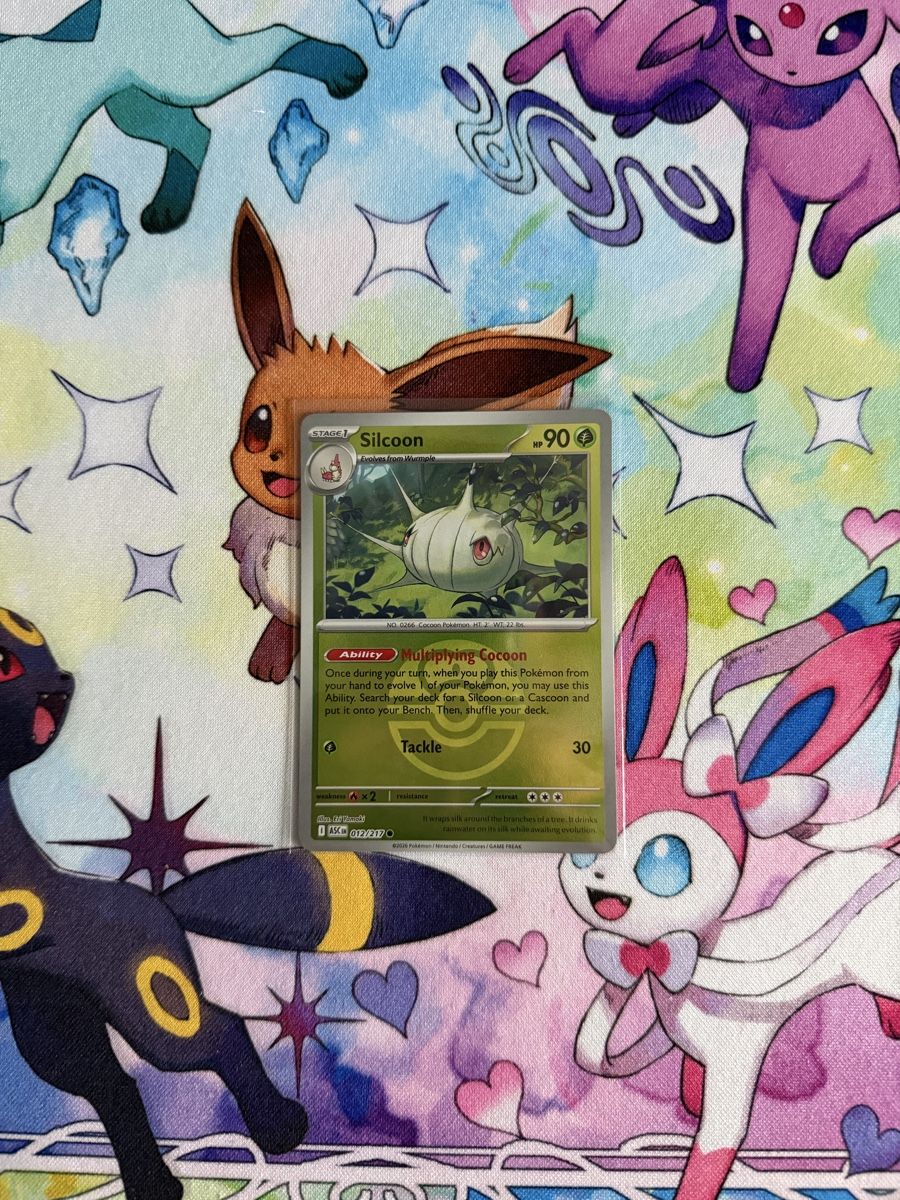 Pokémon Carte collezionabili: Pokemon Silcoon Pokeball 012/217 ASC  – Usato da Grindelwald venduto da TSG-G-Town