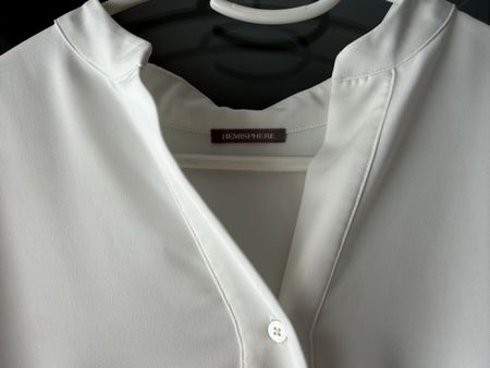 Hemisphere Blusen Shirt in cremigem weiss