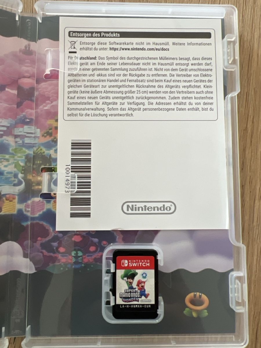 Nintendo Spiele: Super Mario Bros Wonder Nitendo Switch 1 – Gebraucht aus Oberbipp von MABU1988 1