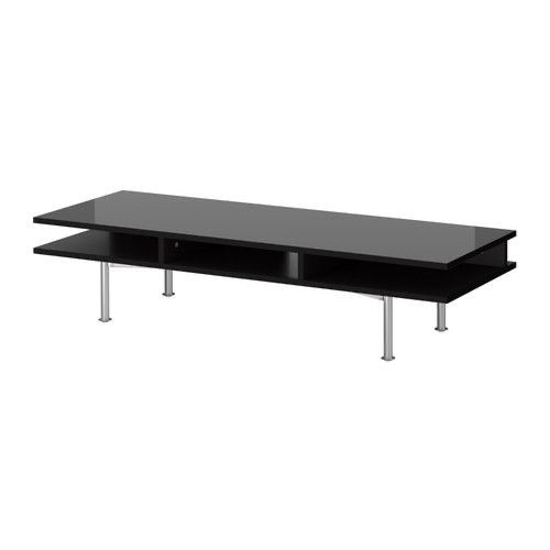 Ikea Tavoli: Glossy Black Coffee Table - Modern Chic for Your Home! – Usato da Kriens venduto da sar_c22z 4