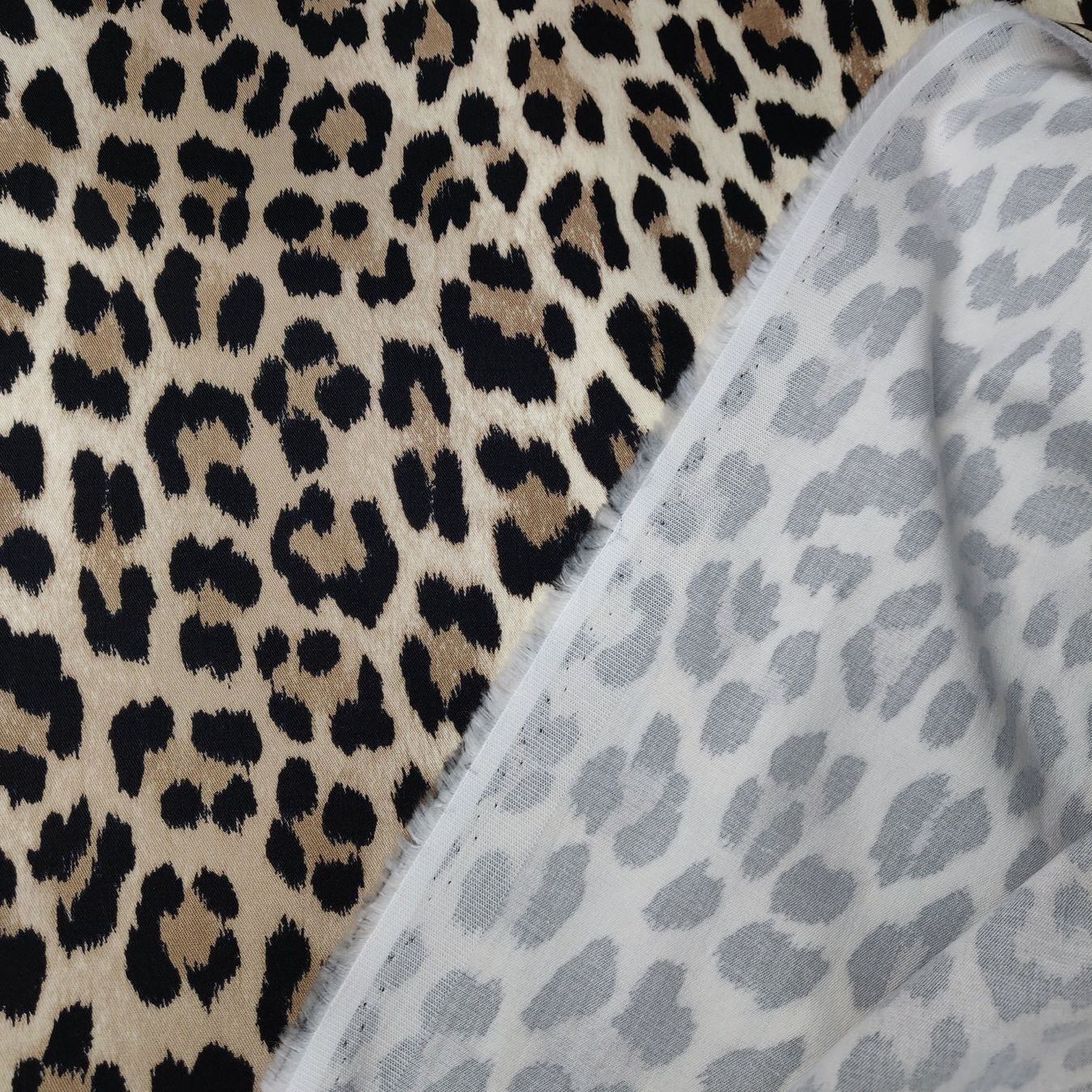 Tessuti: Designer Baumwolle Elastan 1.60x1.40m Leopardo – Nuovo (secondo la descrizione) da Lufingen venduto da Voyager7 4