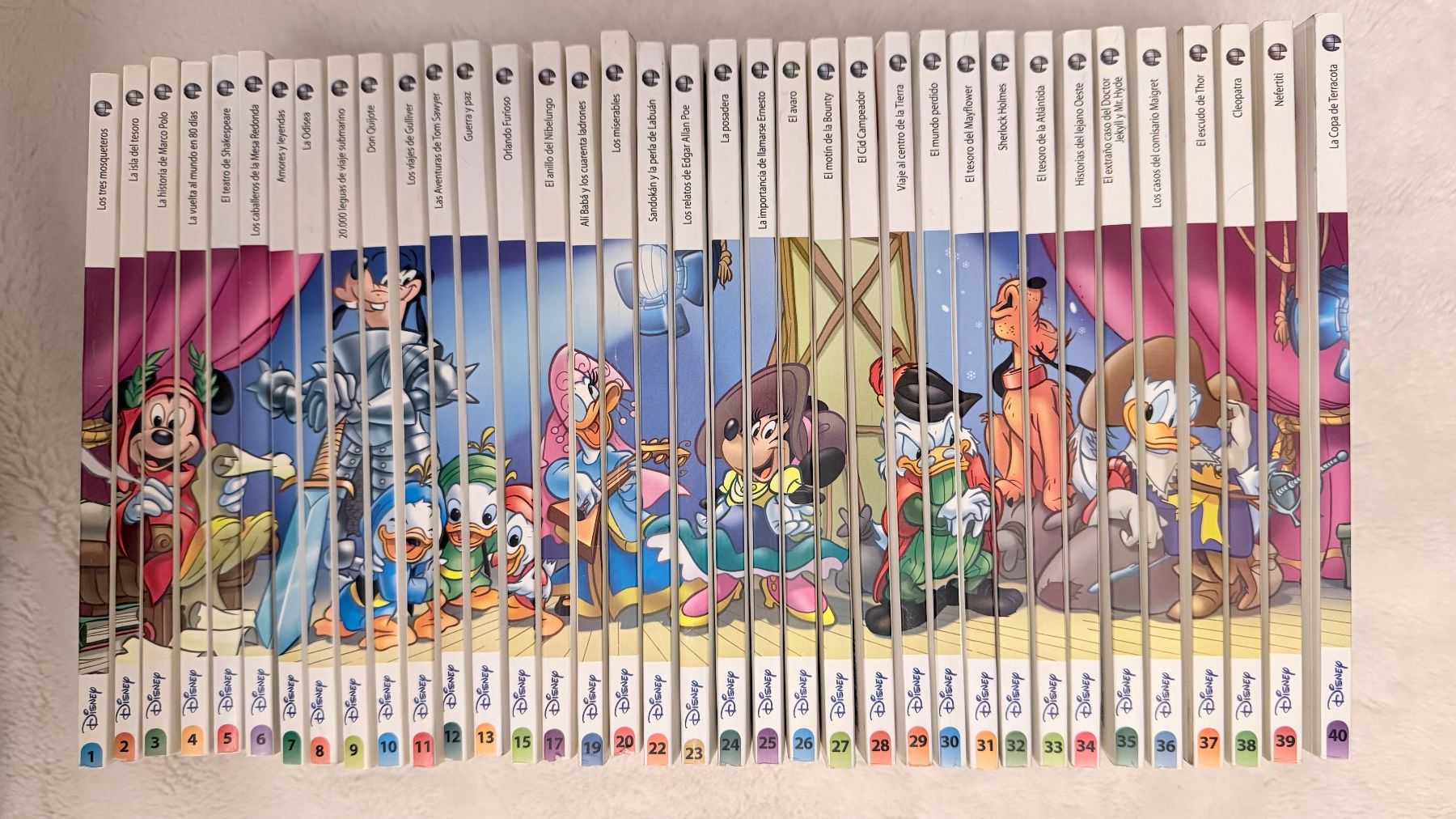Fumetti: Sammlung klassischer Bücher als Disney-Comics - Auf Spanisch – Nuovo (secondo la descrizione) da Würenlos venduto da JRP_71