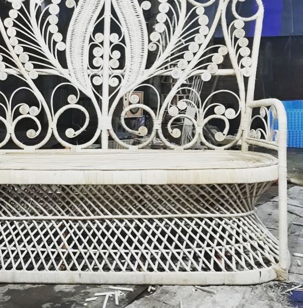 Divani: Sofa Rattan Outdoor Couch Gartensofa Sitzmöbel Loungemöbel – Nuovo e nell'imballaggio originale da Daisendorf venduto da Wohn-Kult 1