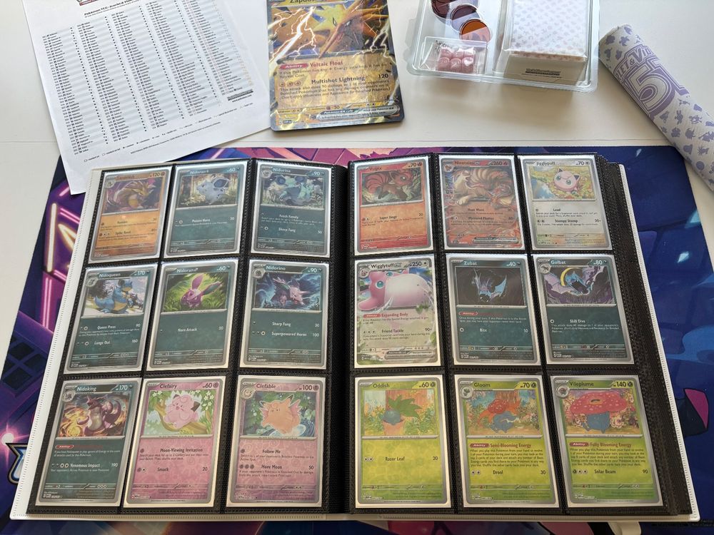 Komplettes POKEMON 151 Master „Base Set“ EN und NM + Promos (Neu ...