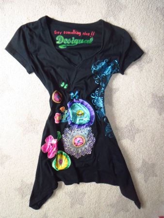 spezielles DESIGUAL Damen Long Shirt Gr S