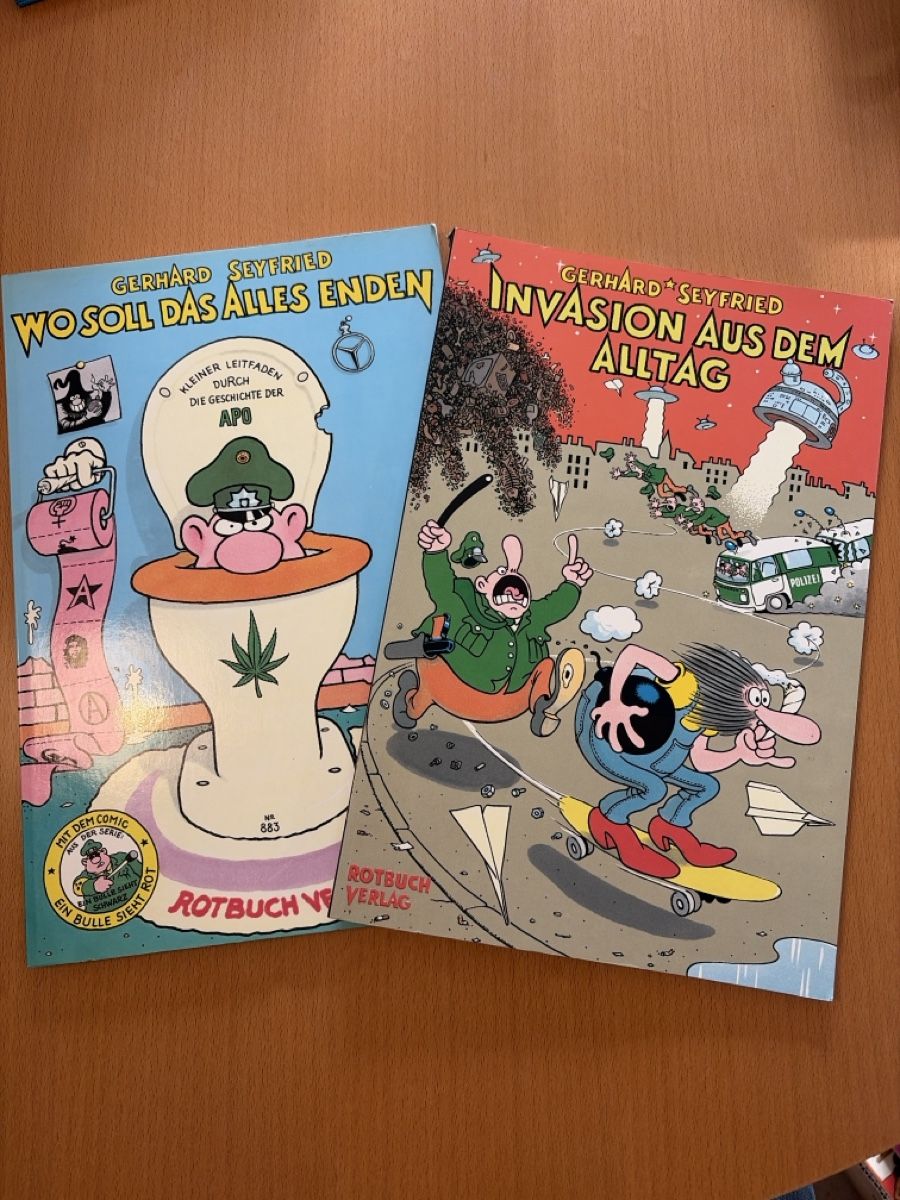 Fumetti: 2 Comics Gerhard Seyfried  – Usato da Walenstadt venduto da Smokyboy