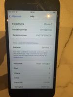 Apple iPhone 7 128 GB schwarz defekter Akku gebraucht